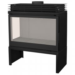 Печь LCI 9 GFL Stove, стекло слева (Liseo Castiron)